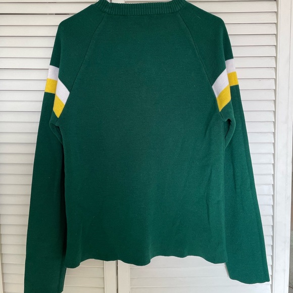 Like new - vintage green and yellow sweater - Picture 2 of 5